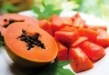 mặt nạ đu đủ