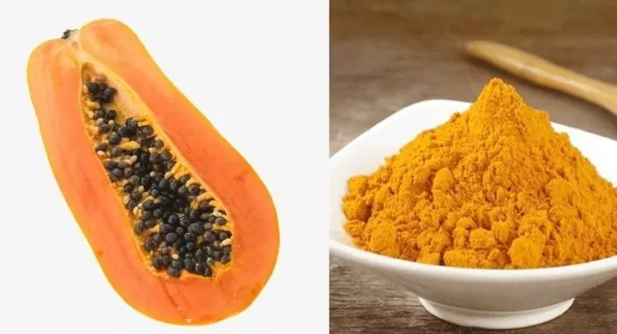 mặt nạ đu đủ