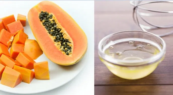 mặt nạ đu đủ