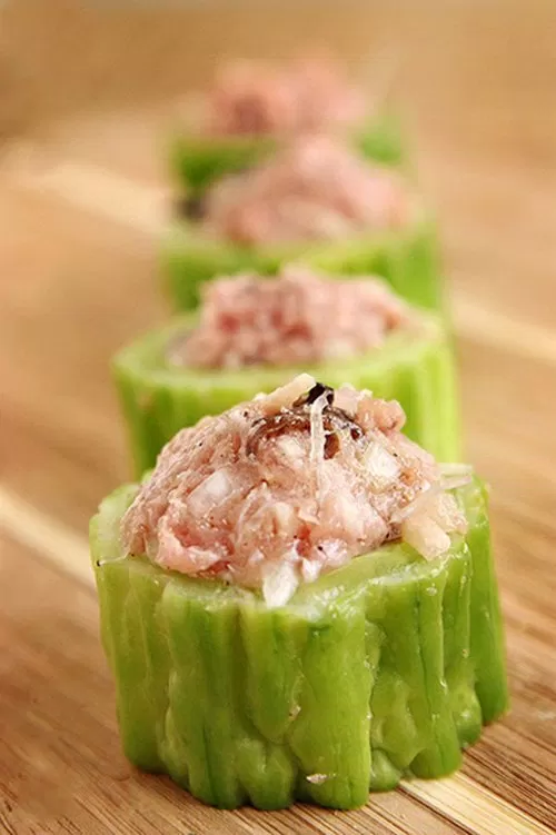 Mướp đắng nhồi thịt