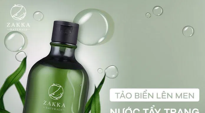 Nước Tẩy Trang Tảo Biển Lên Men - Fermented Sea Kelp Micellar Water. (Nguồn: Internet)