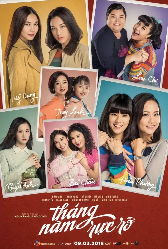 Poster phim Tháng Năm Rực Rỡ. (Ảnh: Internet)