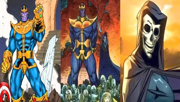 Thanos và Misstress Death