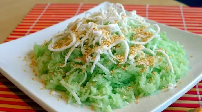 Xôi lá dứa
