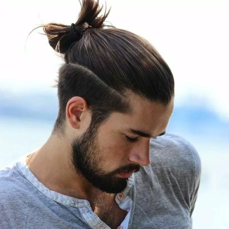 Kiểu tóc Man Bun buộc cá tính