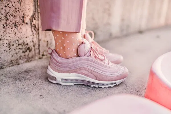 Giày nike air max97 pink snakeskin
