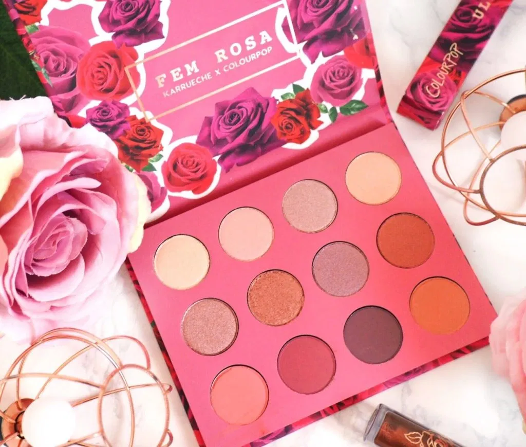  phấn mắt ColorPop Fem Rosa She Eyeshadow Palette