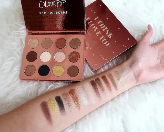  phấn mắt ColourPop I Think I Love You Pressed Powder Shadow Palette