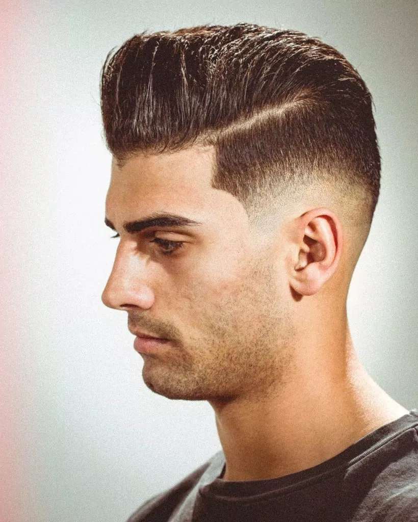 Side pompadour