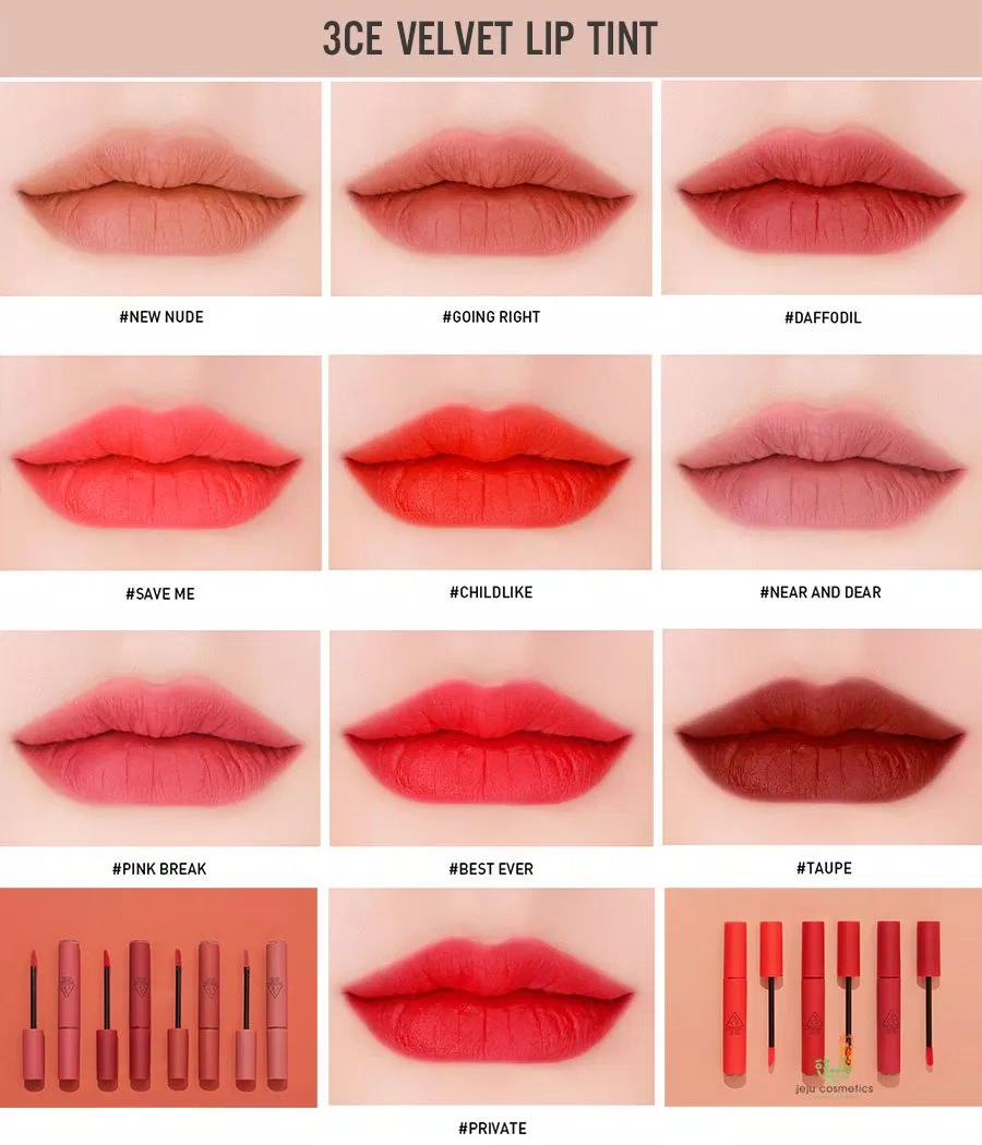 Son môi 3CE Velvet Lip Tint