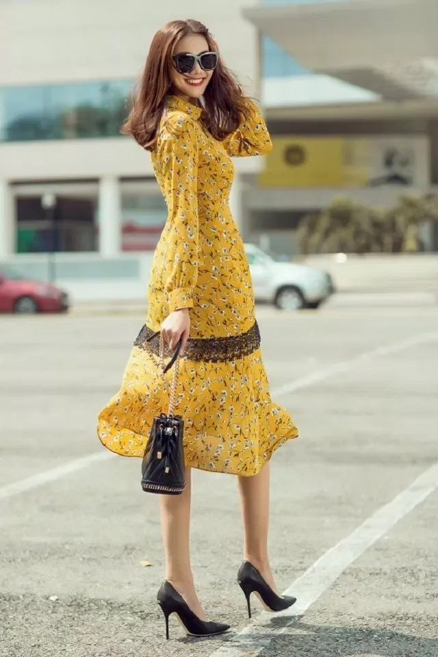 Mùa hè dịu dàng với váy hoa vintage - BlogAnChoi