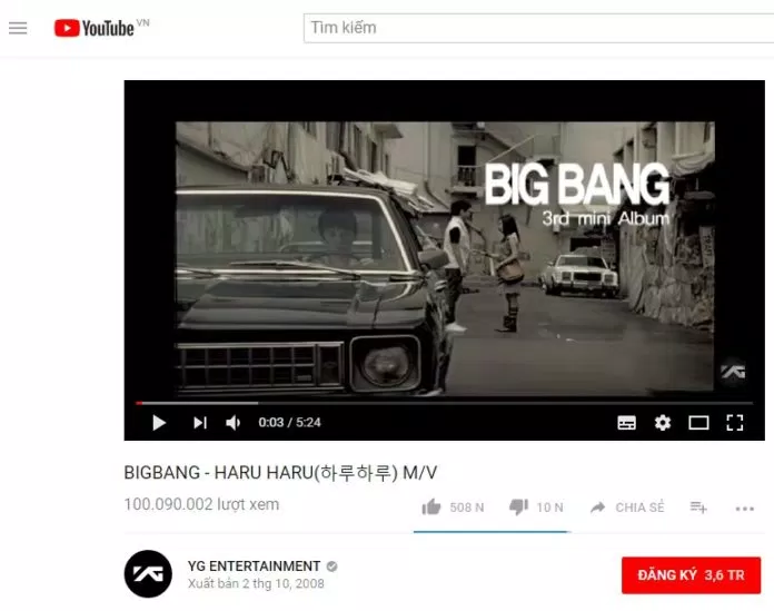BIGBANG Haru Haru