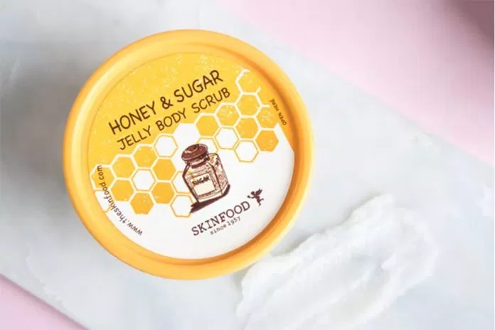 Tẩy tế bào chết SkinFood Honey & Sugar Jelly Body Scrub