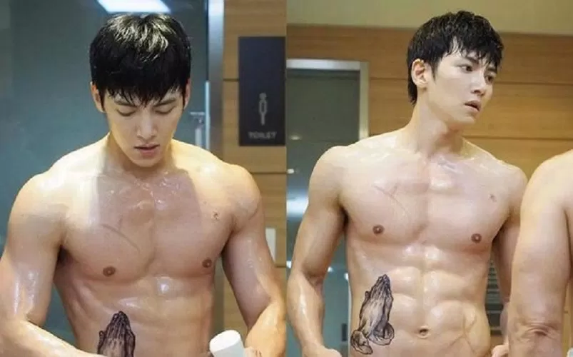 Ji Chang Wook cao 1m82, sở hữu đôi chân dài và body 6 múi săn chắc