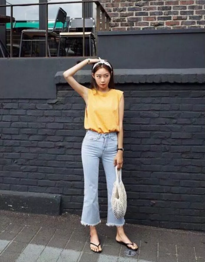 quần ống loe cá tính