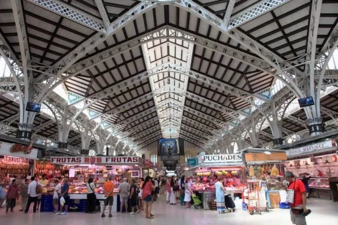 Chợ trung tâm Valencia