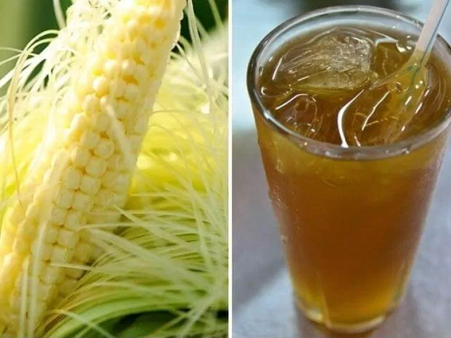 nước râu ngô giải nhiệt