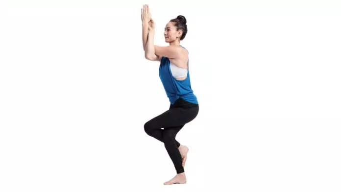 tư thế đại bàng trong yoga