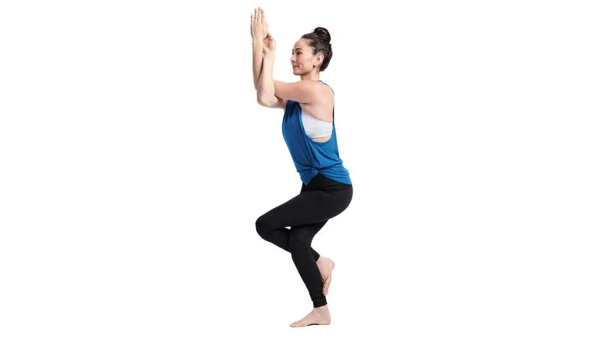 tư thế đại bàng trong yoga