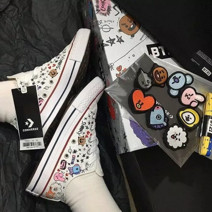 Sau PUMA, BTS lại khiến fan rần rần khi tiếp tục hợp tác với một thương hiệu giày nổi tiếng ARMY BT21xConverse BTS Converse KPOP xu hướng thời trang
