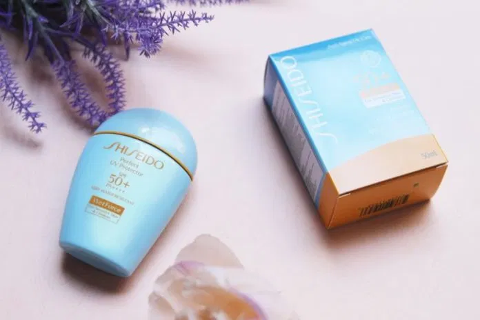 kem chống nắng shiseido