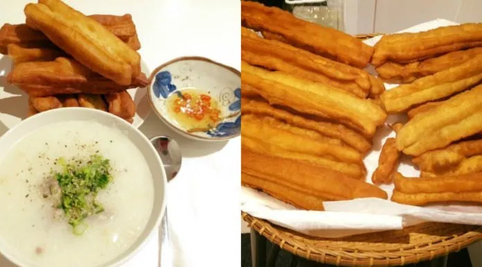 Cháo sườn quẩy