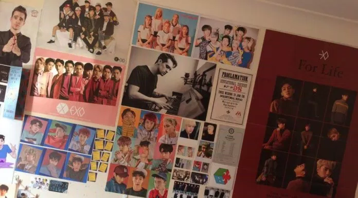 phòng của fan kpop