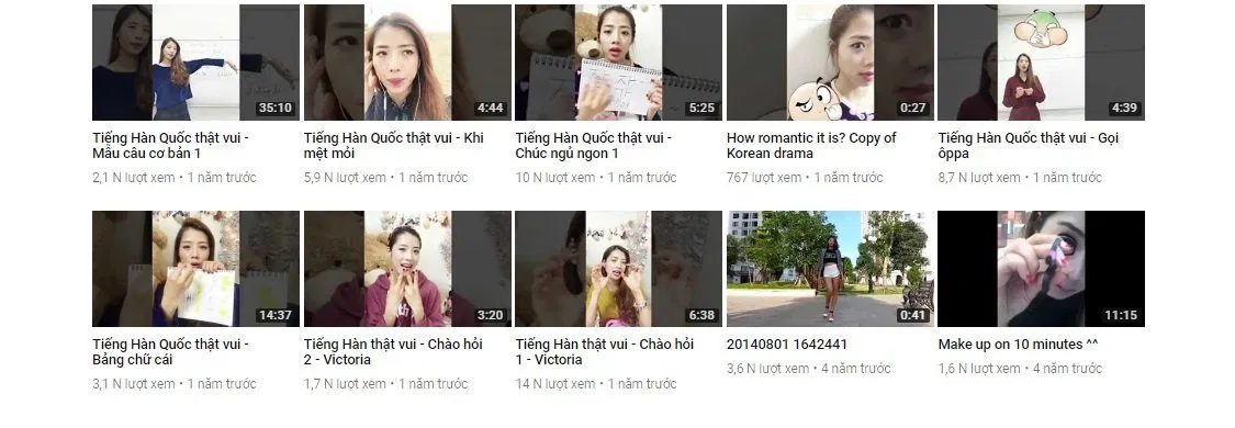 học tiếng hàn
