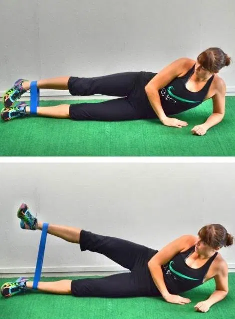 Lying external rotation