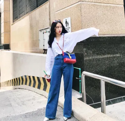 Áo sơ mi phom rộng