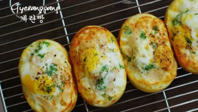 bánh trứng Hàn Quốc