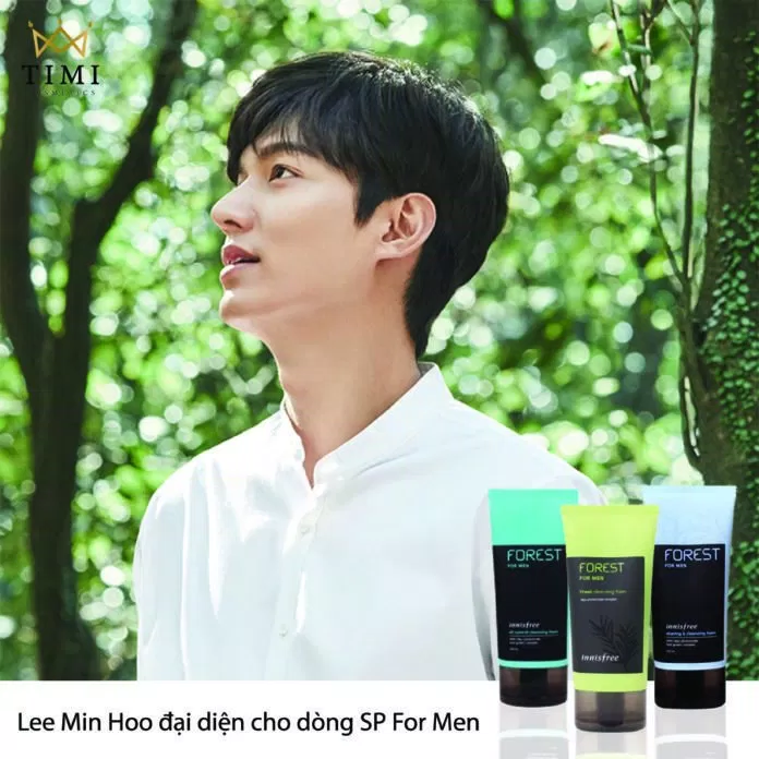 Lee Min Ho chính là đại diện hình ảnh cho dòng sản phẩm Innisfree Forest For Men. (ảnh: Internet) Lee Min Ho chính là đại diện hình ảnh cho dòng sản phẩm Innisfree Forest For Men. (ảnh: Internet)