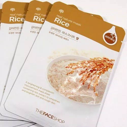 mặt nạ giấy gạo