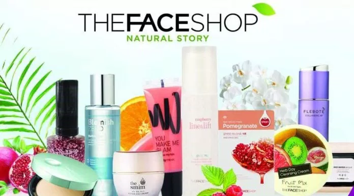 The Face Shop là hãng mỹ phẩm bình dân hàng đầu Hàn Quốc. (ảnh: Internet)