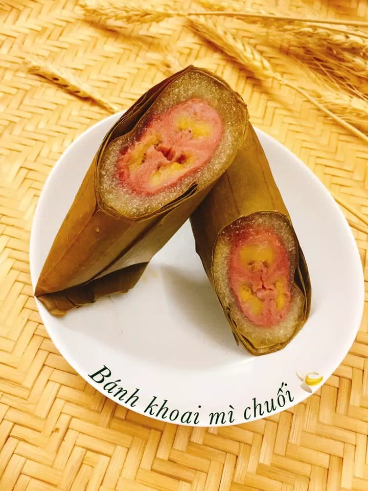 Bánh tét chuối khoai mì