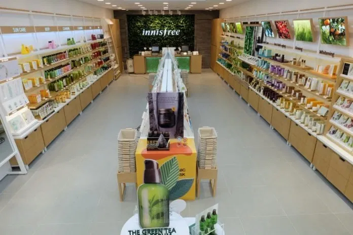 Cửa hàng Innisfree đầu tiên tại Việt Nam (Nguồn: Internet)