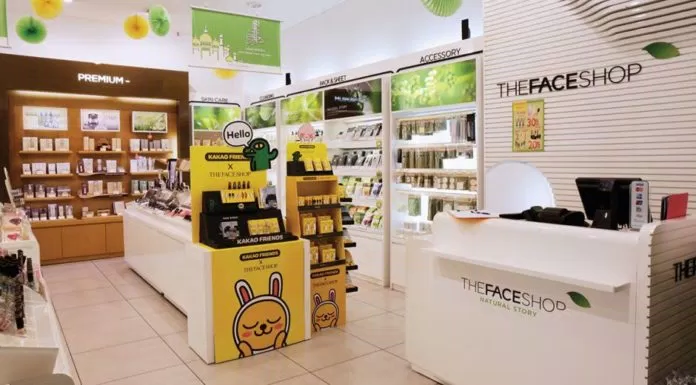 Cửa hàng The Face Shop tại Việt Nam (Nguồn: Internet)