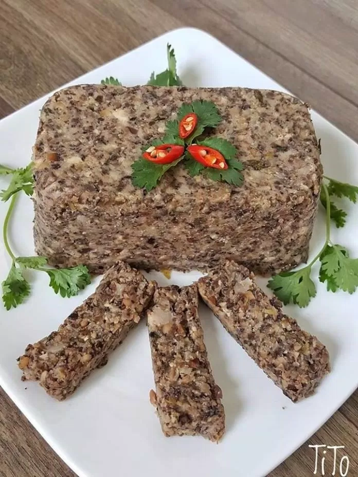 Pate gan chay