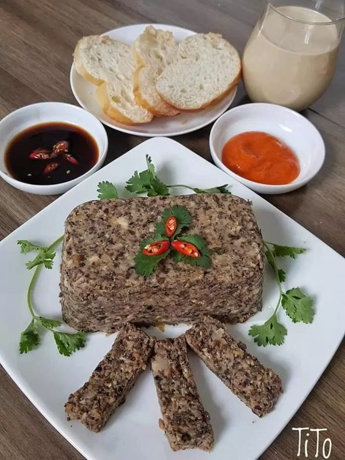 Pate gan chay