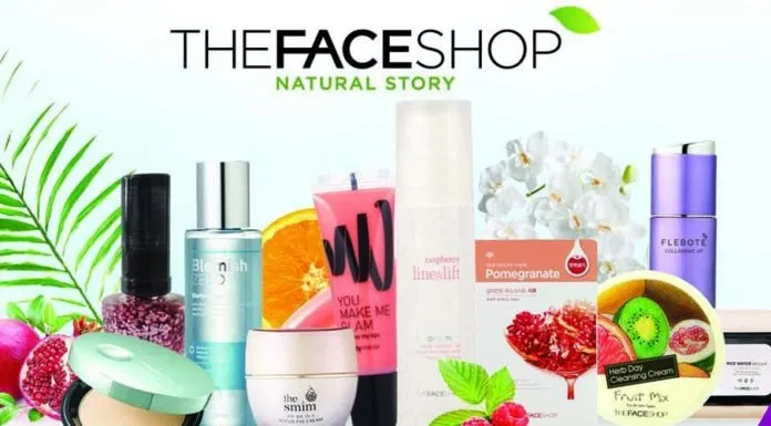 The Face Shop - mỹ phẩm chiết xuất từ thiên nhiên (Nguồn: Internet)