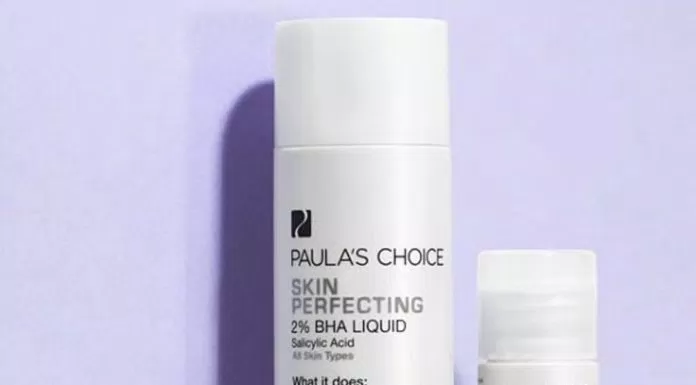 Paula’s Choice Skin Perfecting 2% BHA Liquid bản full size (trái) và trial size (phải) (Ảnh: Internet)