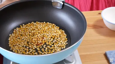 bỏng ngô vị dâu