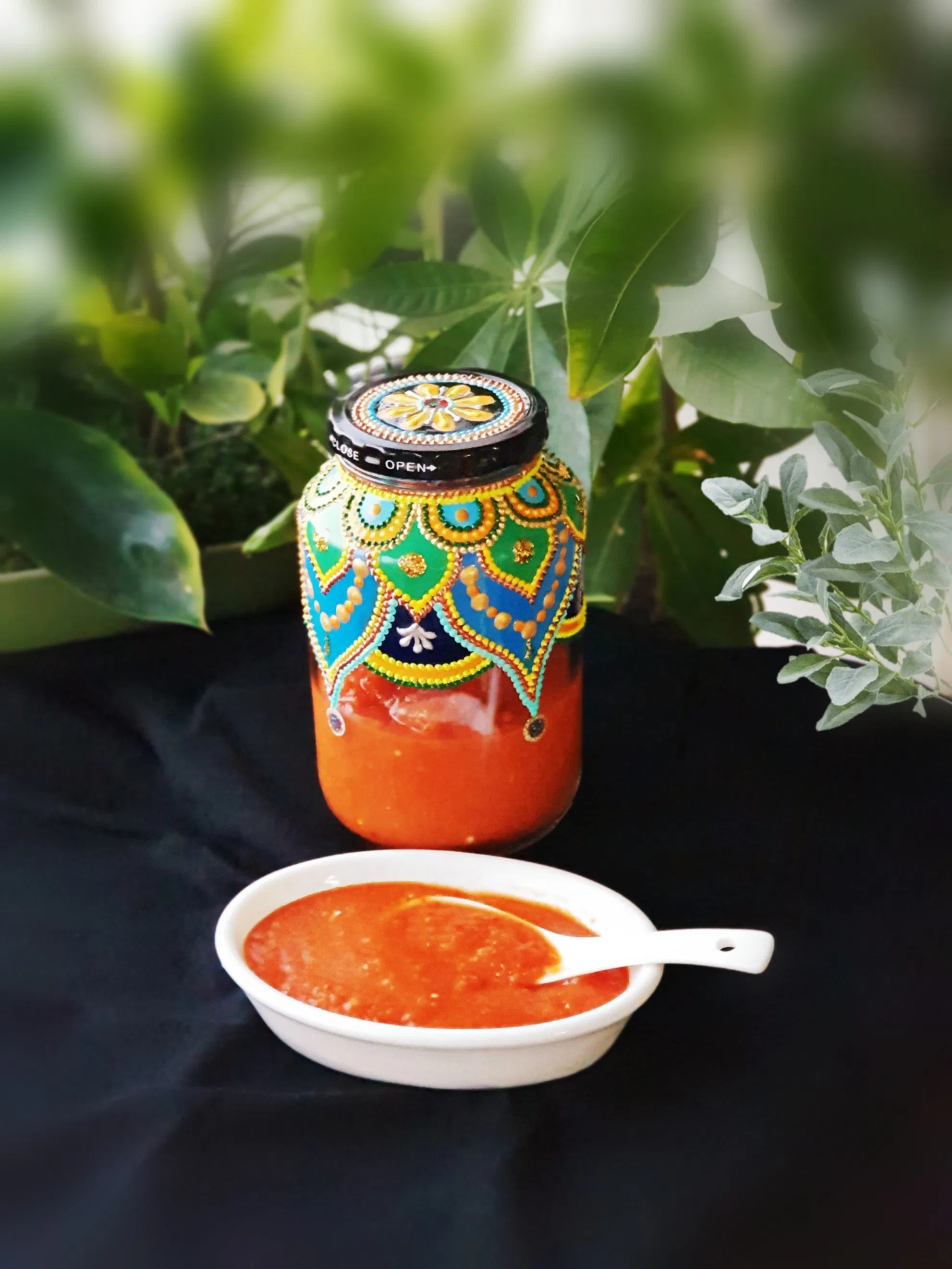 tự làm tương ớt sạch