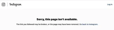 instagram error