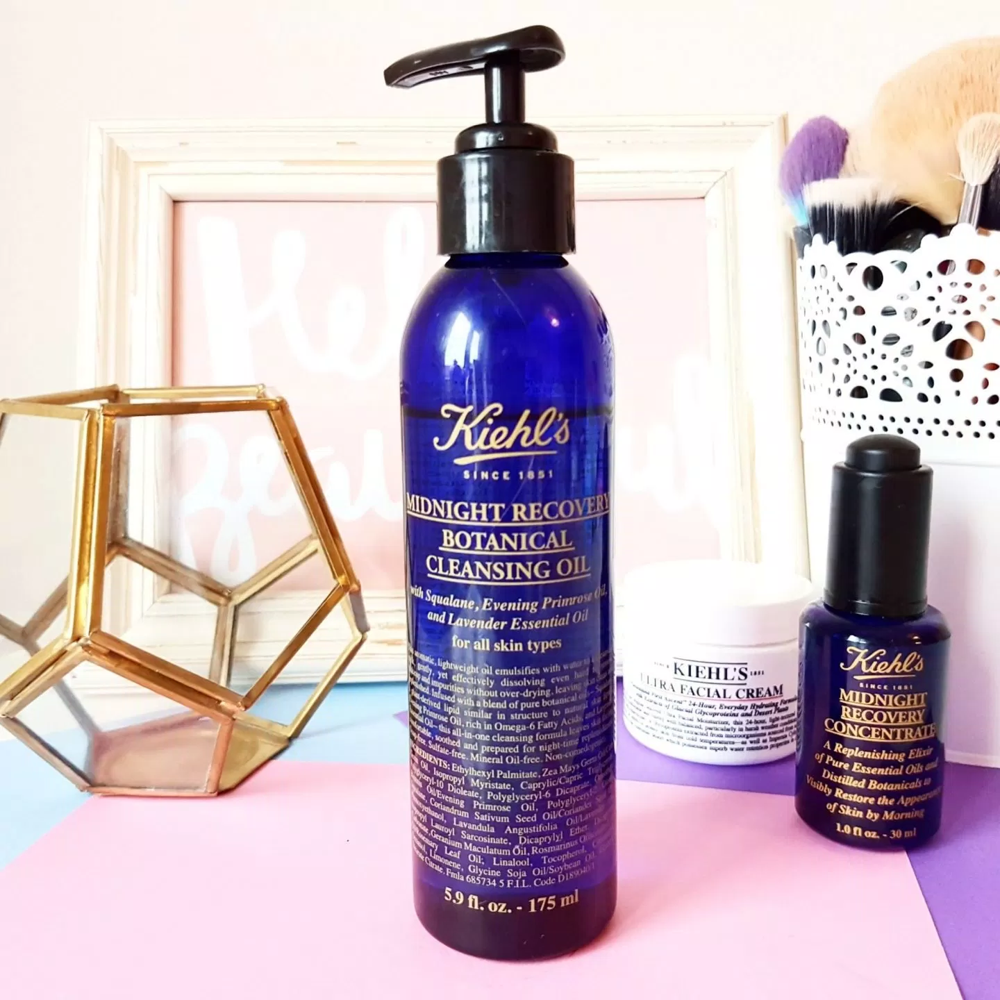 Review dầu tẩy trang Kiehls Midnight Recovery Botanical Cleansing Oil cleansing oil dầu tẩy trang Dầu tẩy trang Kiehls Dầu tẩy trang Kiehls Midnight Recovery Botanical Cleansing Oil Kiehls Kiehls Midnight Recovery Botanical Cleansing Oil Loveat1stshine mỹ phẩm Kiehls review mỹ phẩm tẩy trang Tẩy trang cho da nhạy cảm TheMakeaholics