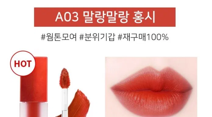 Màu A03 đỏ cam tươi trẻ (nguồn: BlogAnChoi)