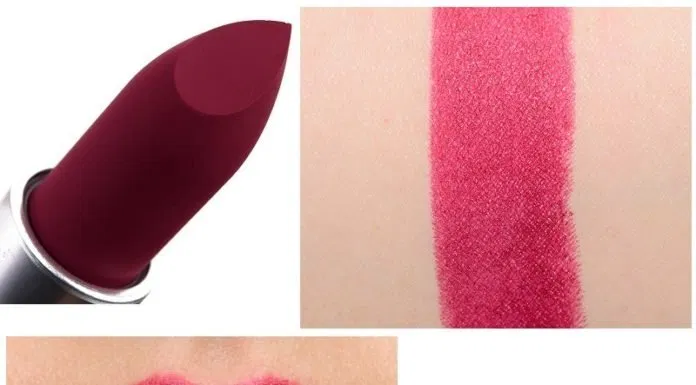 MAC Burning Love đỏ rượu đầy quyến rũ (nguồn: BlogAnChoi)