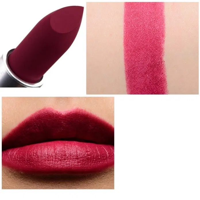 MAC Burning Love đỏ rượu đầy quyến rũ (nguồn: BlogAnChoi)