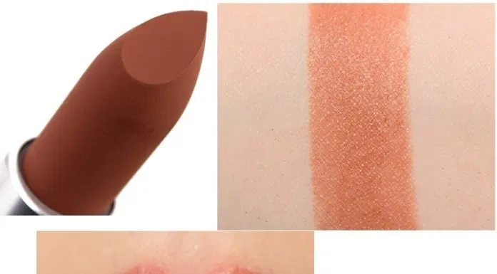 Màu son nâu ấm nhẹ tạo vẻ ngoài lạ mắt (nguồn: BlogAnChoi)