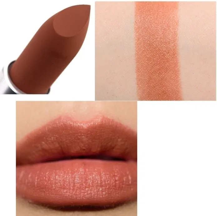 Màu son nâu ấm nhẹ tạo vẻ ngoài lạ mắt (nguồn: BlogAnChoi)